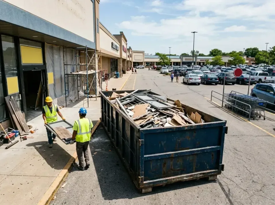 retail-store-renovation-debris-003 — frequently asked questions, Roll-off Dumpster Rentals in Newport East, RI
